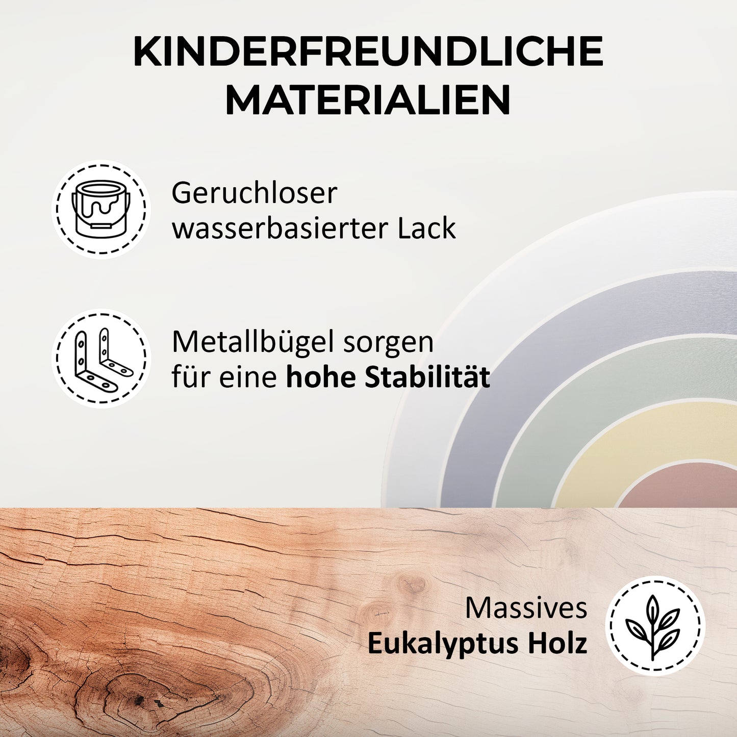 Rausfallschutz Regenbogen Randy