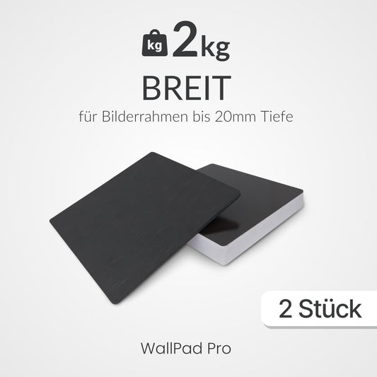 WallPad Pro WP2000 – Bilder aufhängen mit Magnetkraft, ganz ohne Werkzeug und Löcher in der Wand.