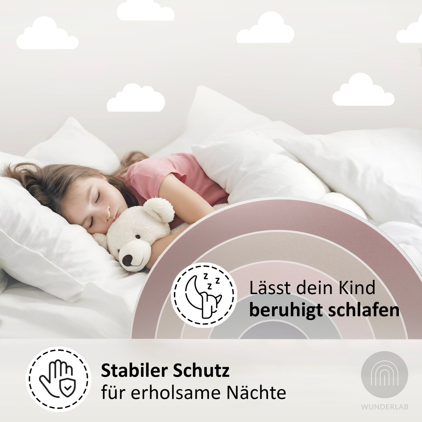 Rausfallschutz Regenbogen Remy