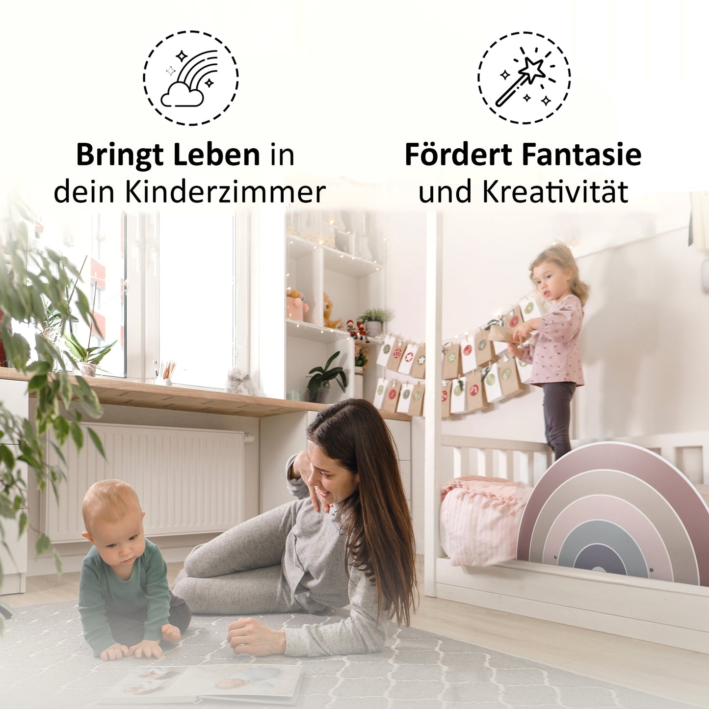 Rausfallschutz Regenbogen Remy