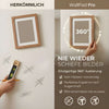 Bilderrahmen aufhängen ohne Bohren mit WallPad Pro – 360° flexibel ausrichten, nie wieder schiefe Bilder