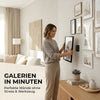 Bilderwand gestalten ohne Bohren – moderne Deko mit WallPad Pro für perfekte Galerien